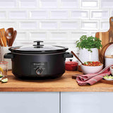 Russell Hobbs 7L Matte Black Slow Cooker Black | 27720 thumbnail 6