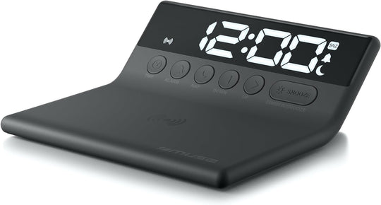 MUSE Black Radio With Wireless Charger | M168WI