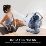Shark FlexBreeze HydroGo Misting Fan Glacier Blue | FA050UKBL thumbnail 3