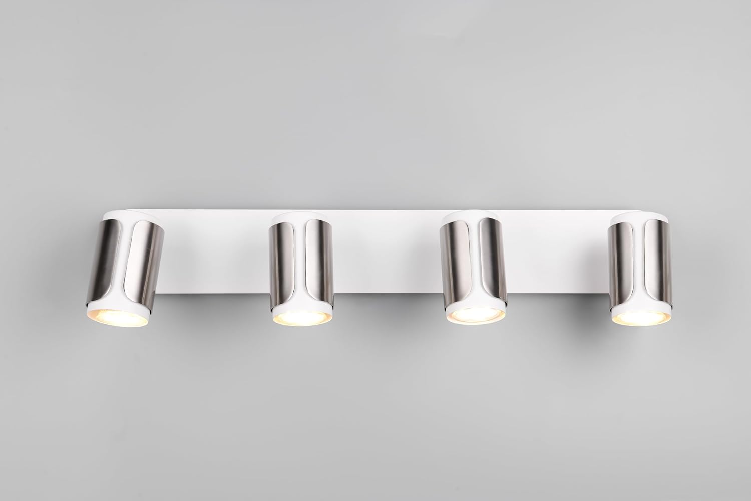 Trio Leuchten Gillan Spotlight Metal Matt White & Matte Nickel | 814500407