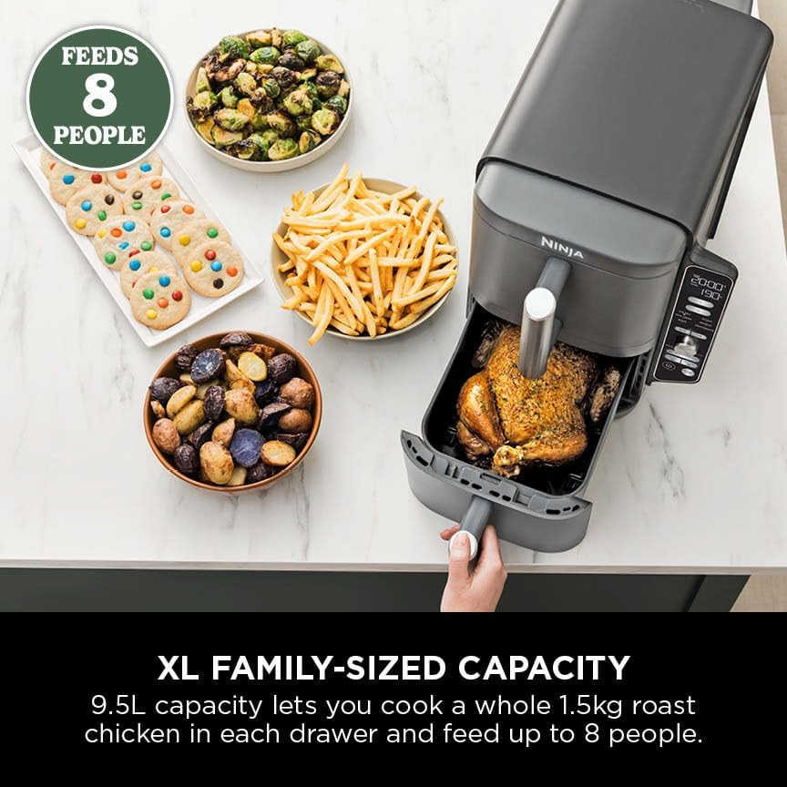 Ninja 9.5L Double Stacked Air Fryer | SL400UK