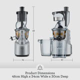Sage The Big Squeeze Juicer Silver | SJS700SIL4GUK1 thumbnail 5