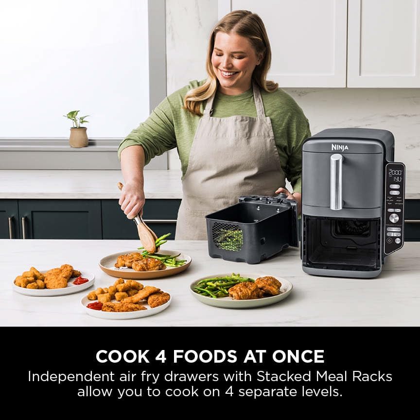 Ninja 9.5L Double Stacked Air Fryer | SL400UK