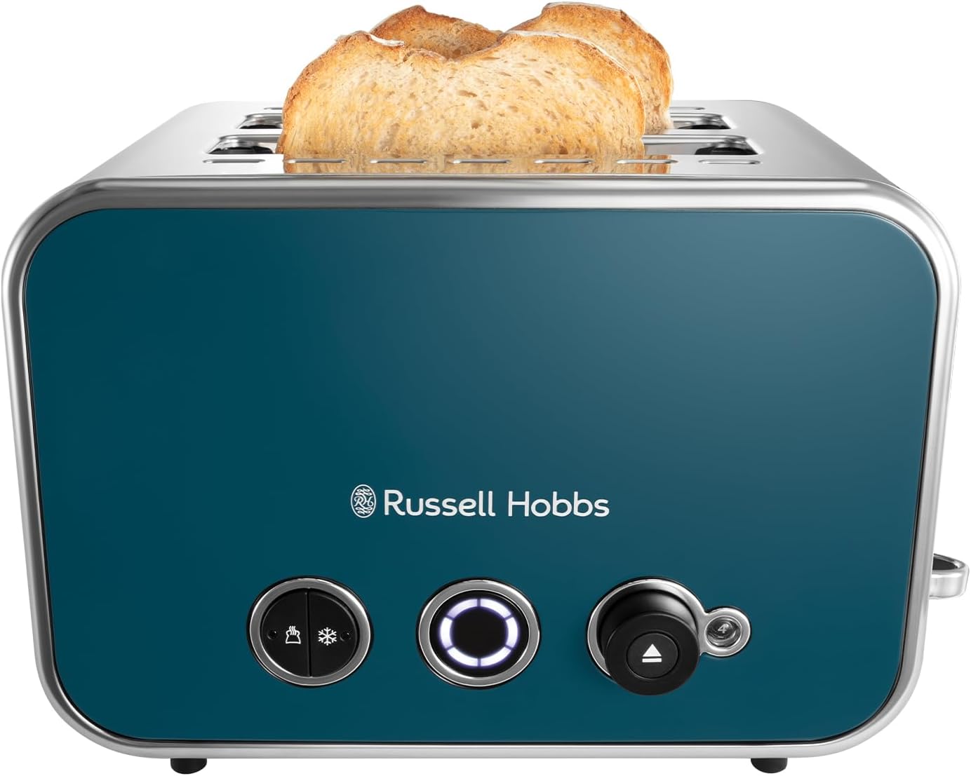 Russell Hobbs Distinctions 2 Slice Toaster Ocean Blue l 26431