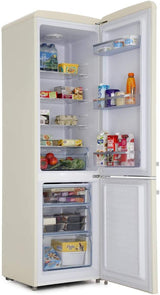 Amica 55cm 60/40 Retro Style Fridge Freezer Cream | FKR29653C thumbnail 4