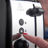 Russell Hobbs 2 Slice Toaster Black / Stainless Steel | 26550 thumbnail 2