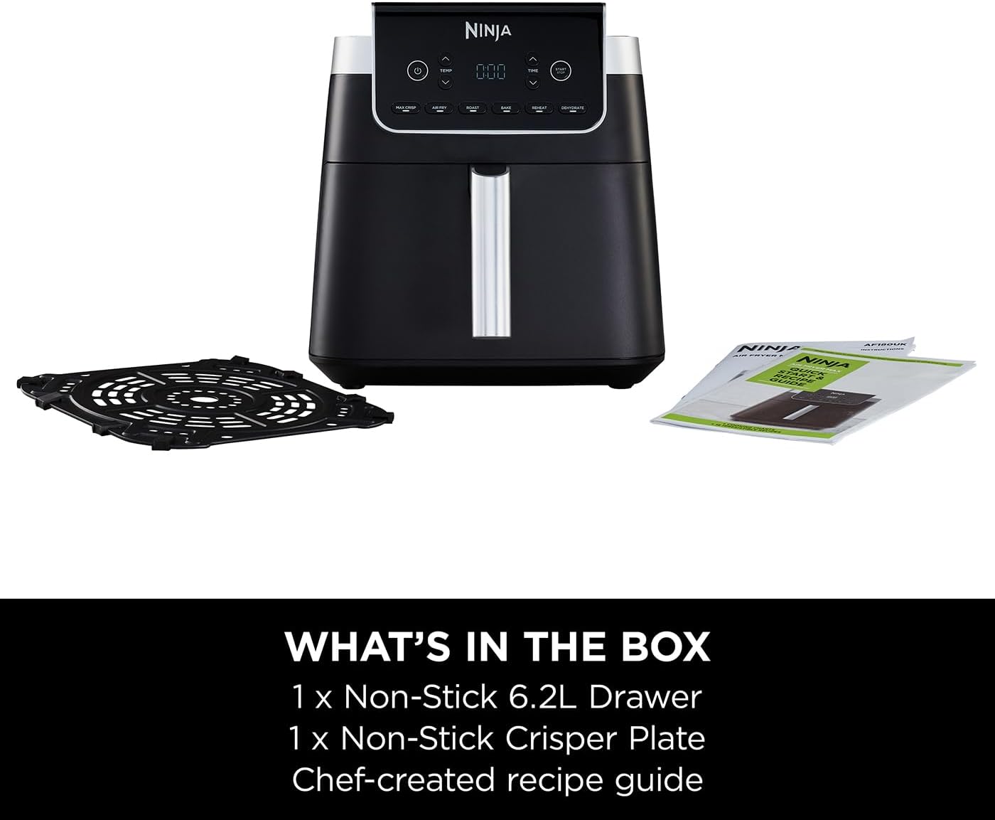 Ninja Air Fryer MAX PRO 6.2L l AF180UK