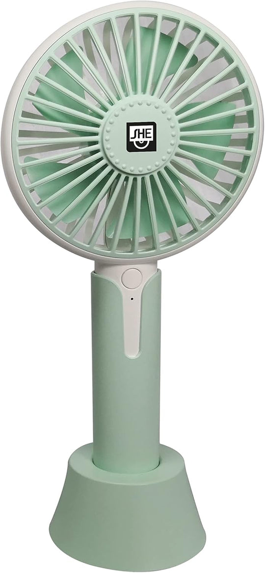 SHE Aroma Hand Fan 10cm Green | SHE10HA2018