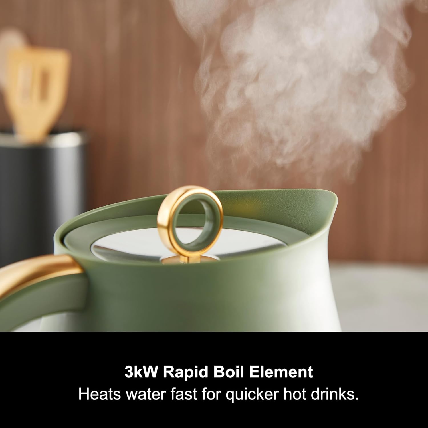 Morphy Richards Cassini 1.7L Jug Kettle Olivine Green | 103022