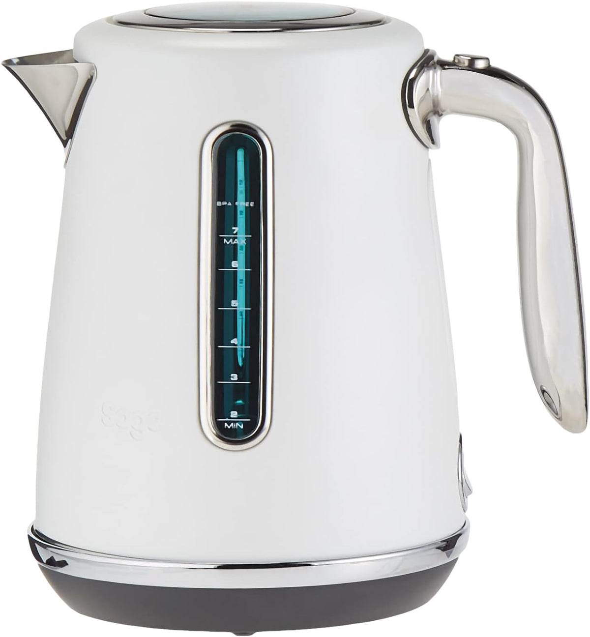 Sage The Soft Top Luxe Jug Kettle Sea Salt White | SKE735SST4GEU1