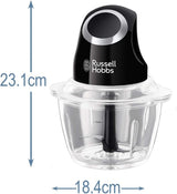 Russell Hobbs Desire Matte Black Mini Chopper | 27131 thumbnail 6