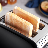 Russell Hobbs 2 Slice Toaster Black / Stainless Steel | 26550 thumbnail 4