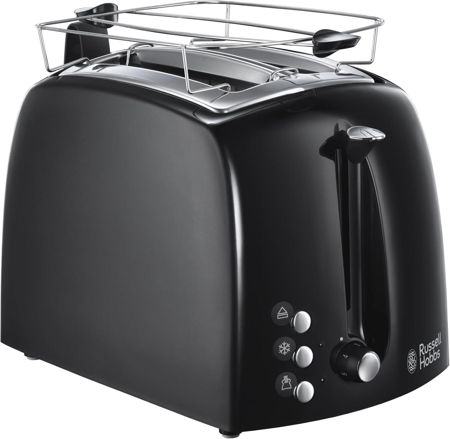 Russell Hobbs Textures Plus Toaster 2 Slice Black | 22601