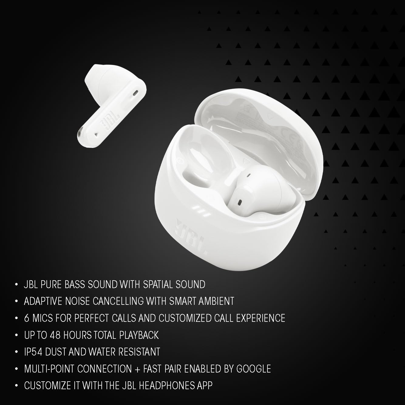 JBL Tune Flex 2 White | JBLTFLEX2WHT