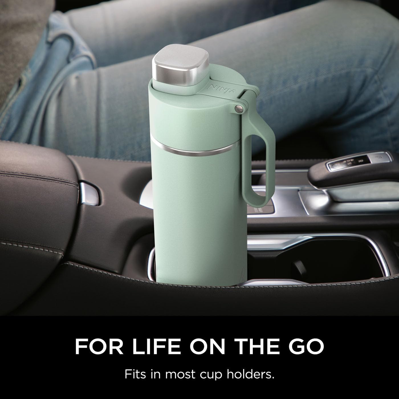 Ninja Thirsti 530 ml Travel Bottle Mint | DW1801EUUKMT