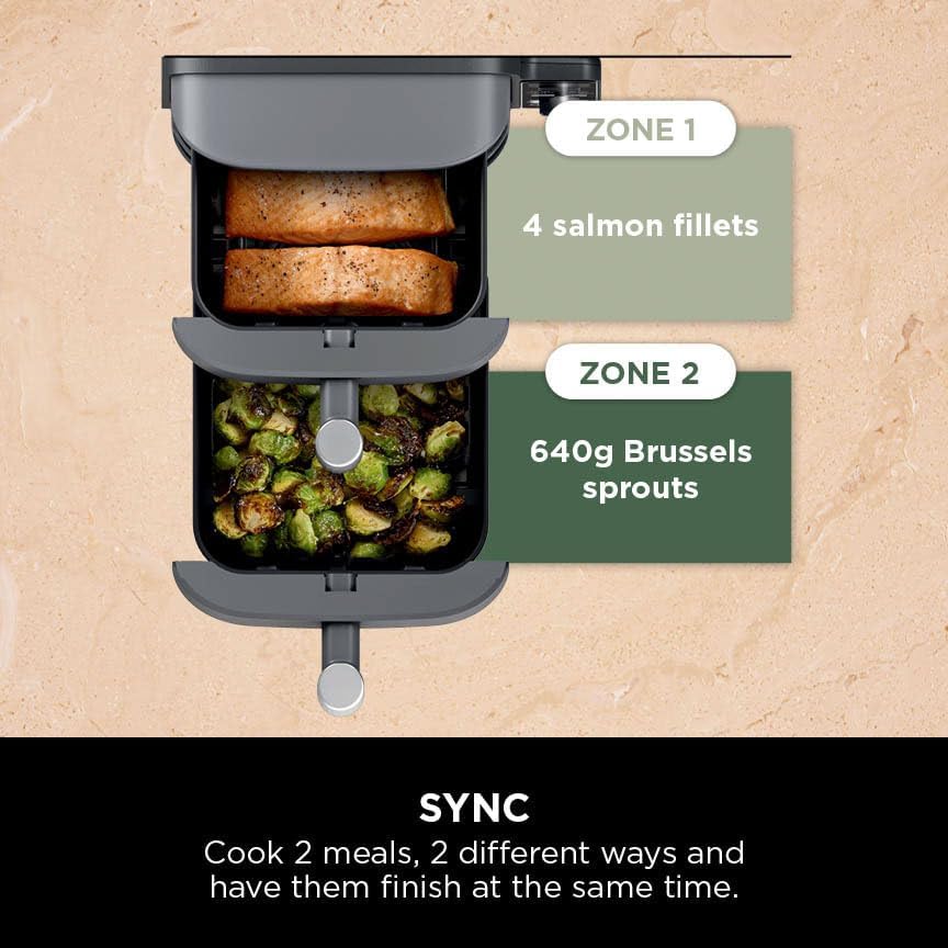 Ninja 9.5L Double Stacked Air Fryer | SL400UK