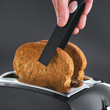 Russell Hobbs Textures Plus Toaster 2 Slice Black | 22601 thumbnail 3