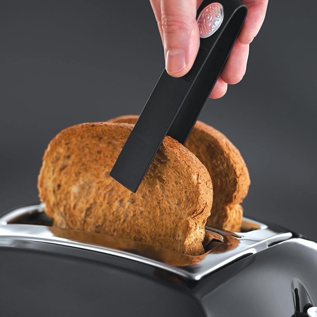 Russell Hobbs Textures Plus Toaster 2 Slice Black | 22601
