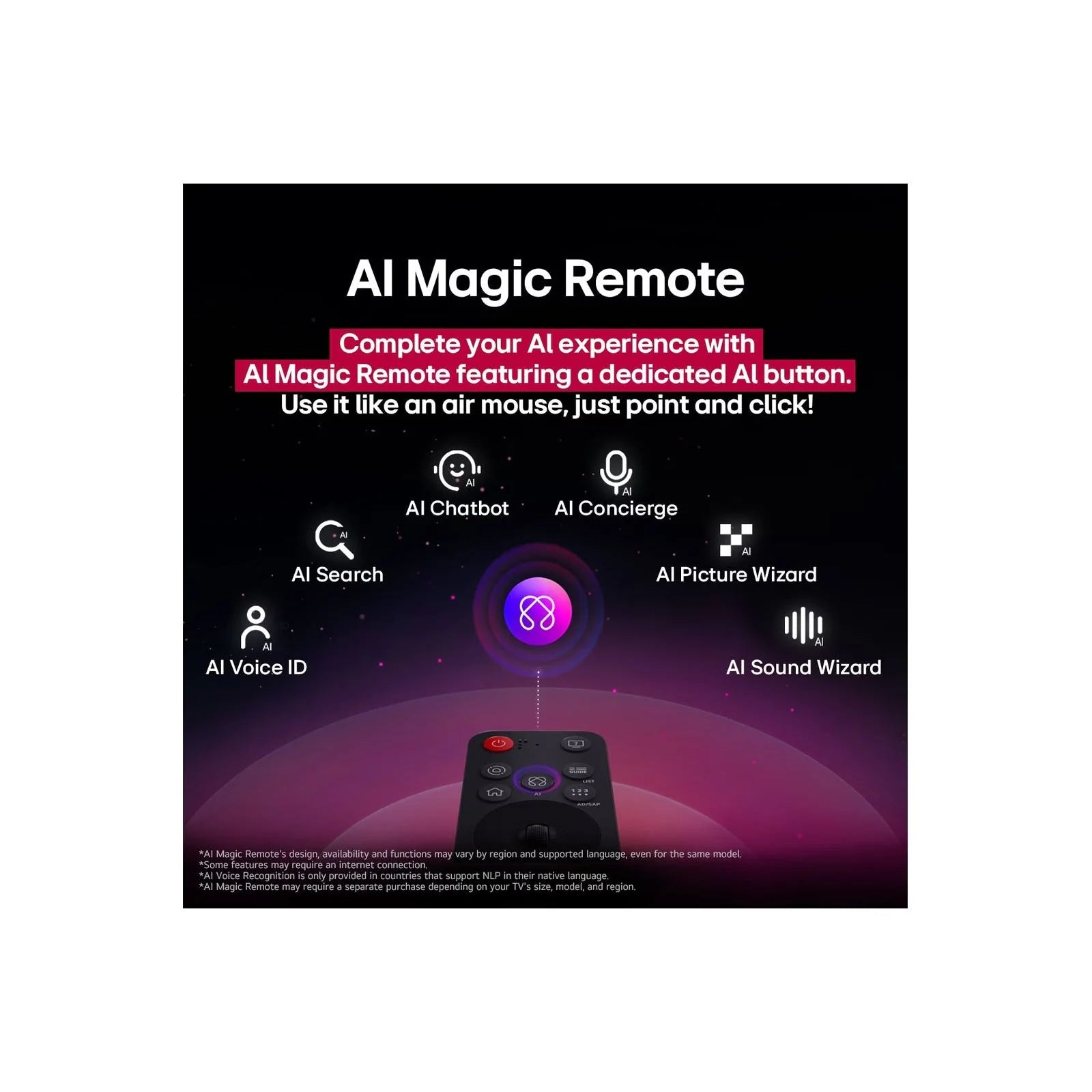 LG NANO81 65" 4K Ultra HD HDR LED Smart TV (2025) | 65NANO81A6A.AEK