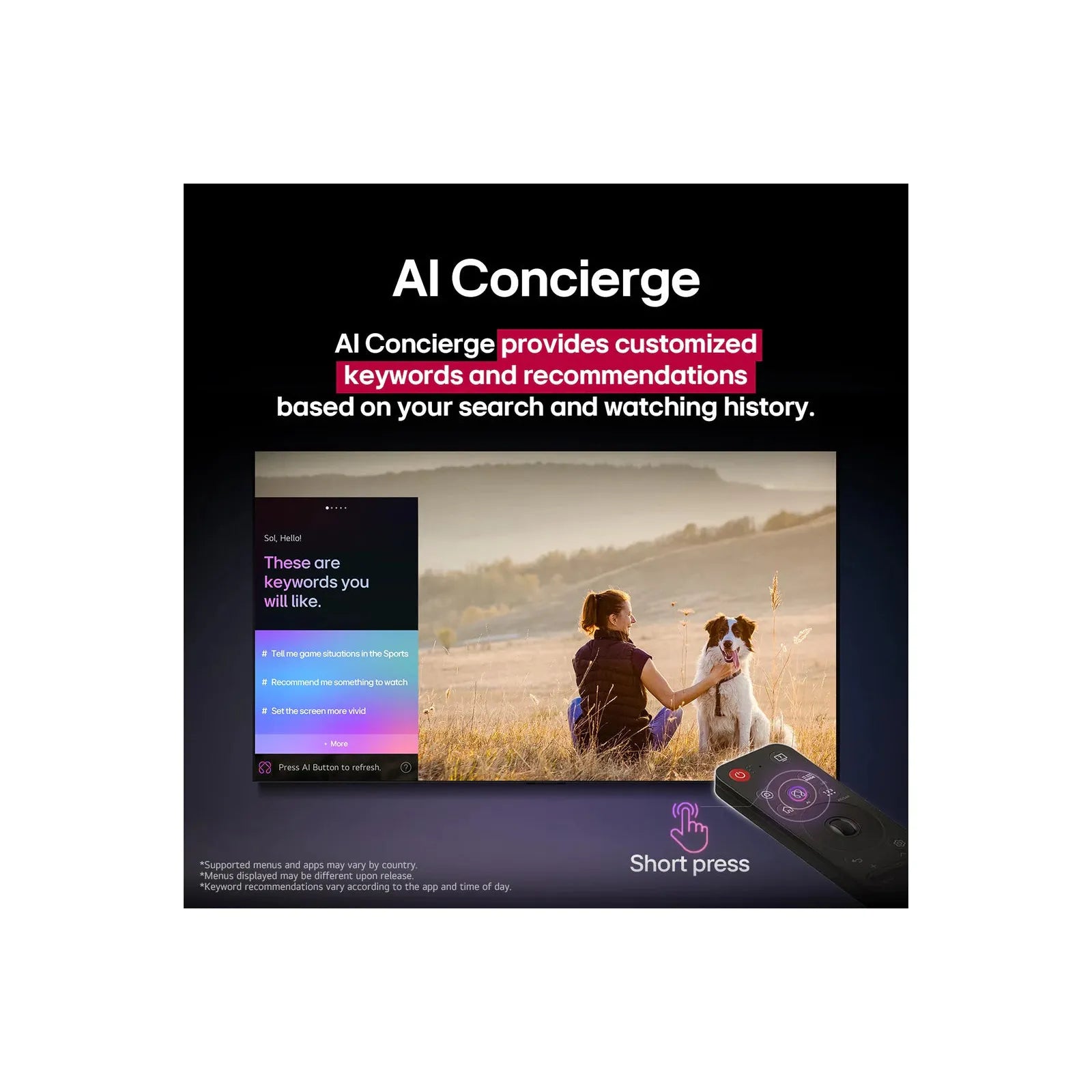 LG NANO81 65" 4K Ultra HD HDR LED Smart TV (2025) | 65NANO81A6A.AEK