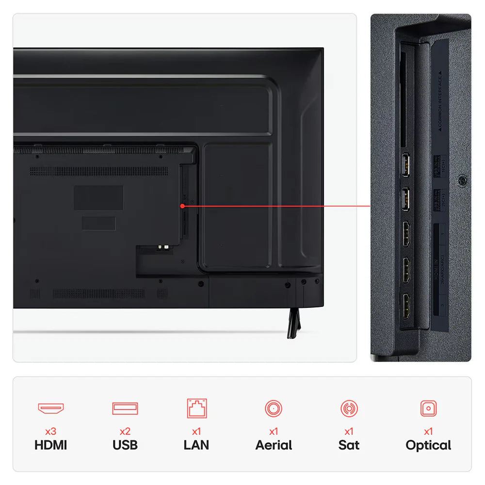 LG UA73 65" 4K Smart TV | 65UA73006LA.AEKQ