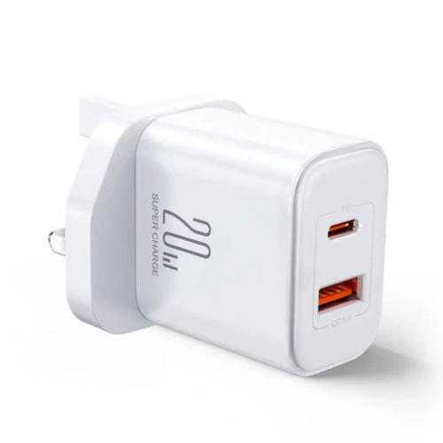 Joyroom 20w Dual Port Usb A USB C Home Charger | HL-TCF05