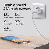 Joyroom USB Fast Charger 2.1 Amp White | HL1A101 thumbnail 3