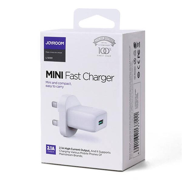 Joyroom USB Fast Charger 2.1 Amp White | HL1A101