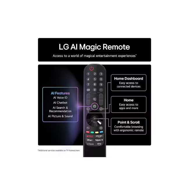 65" OLED Evo Ai G5 4k Smart TV | OLED65G54LW.AEK