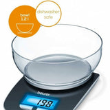 Beurer KS 15 kitchen scale with removable bowl & illuminated display-704.15 thumbnail 3