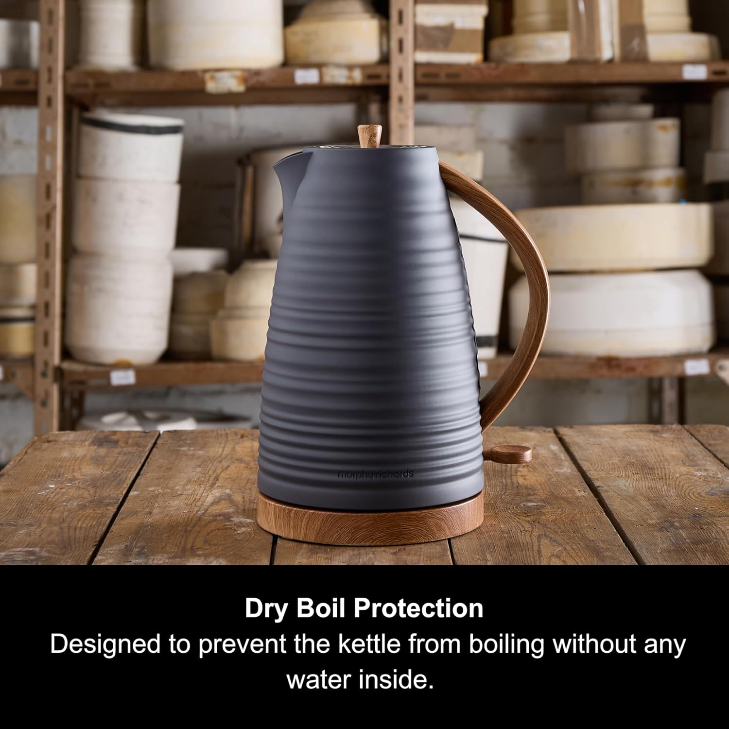 Morphy Richard Clay Felspar 1.7L Jug Kettle Felspar | 103101