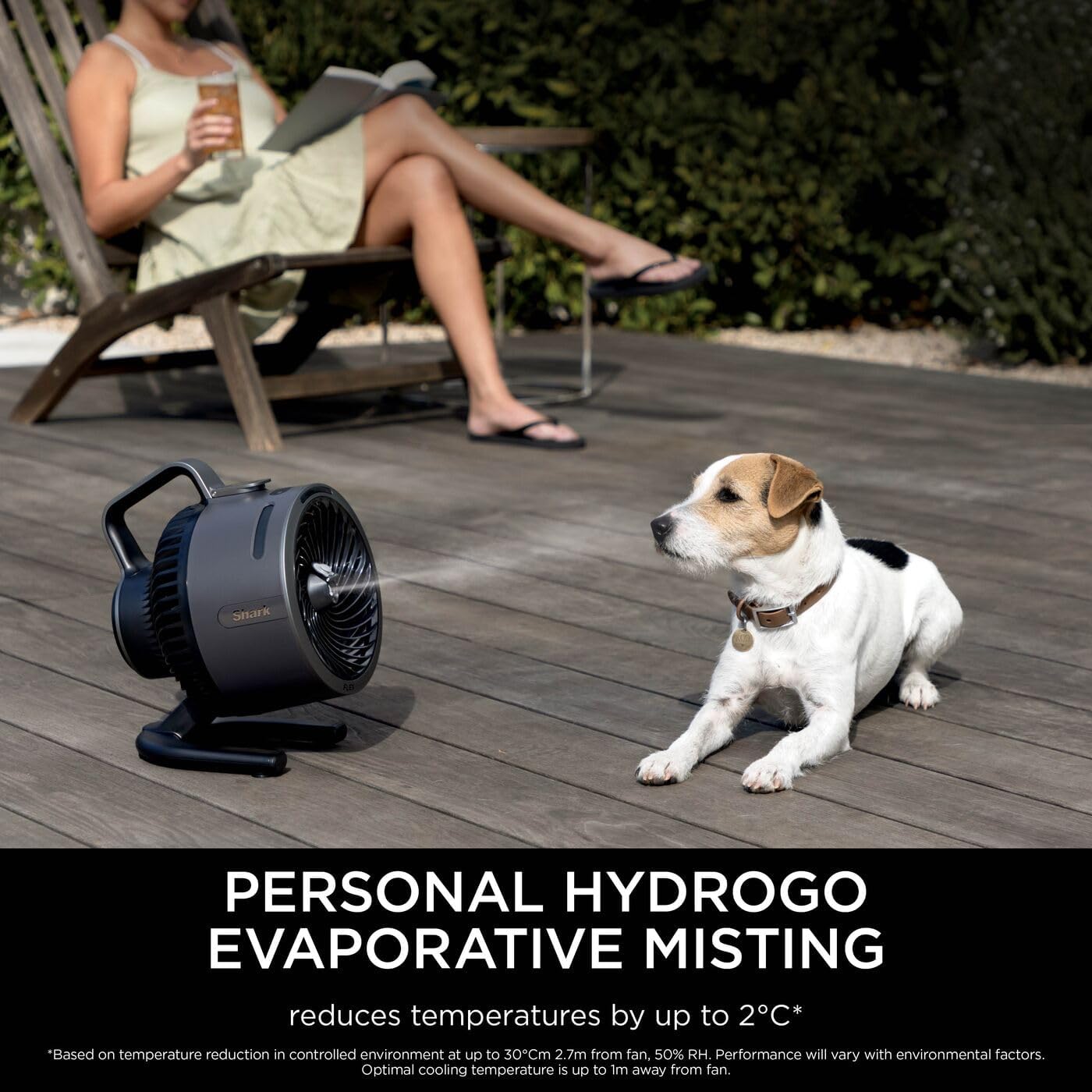 Shark FlexBreeze HydroGo Misting Fan | FA050UK