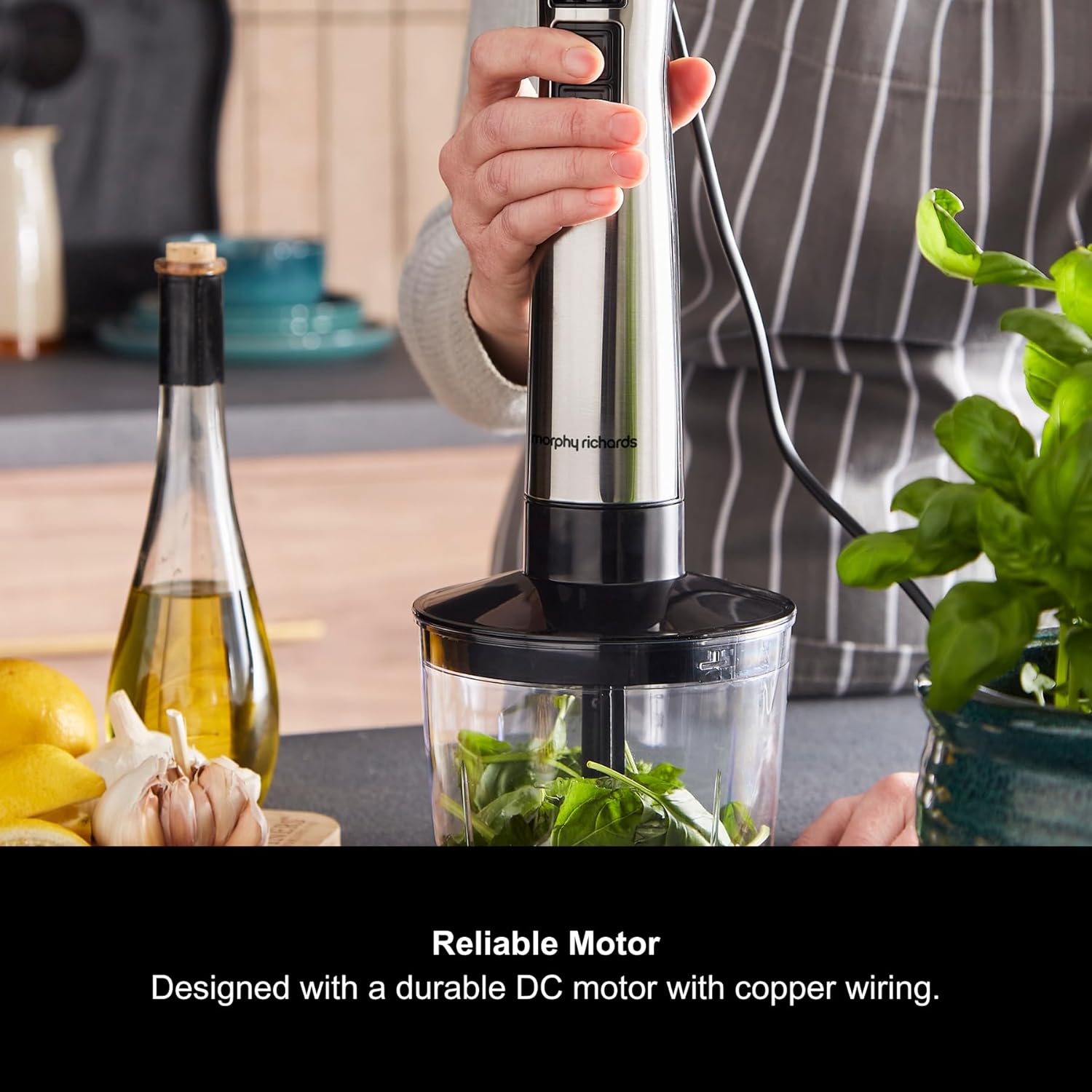 Morphy Richards 1000w Hand Blender Set With Masher | 402020