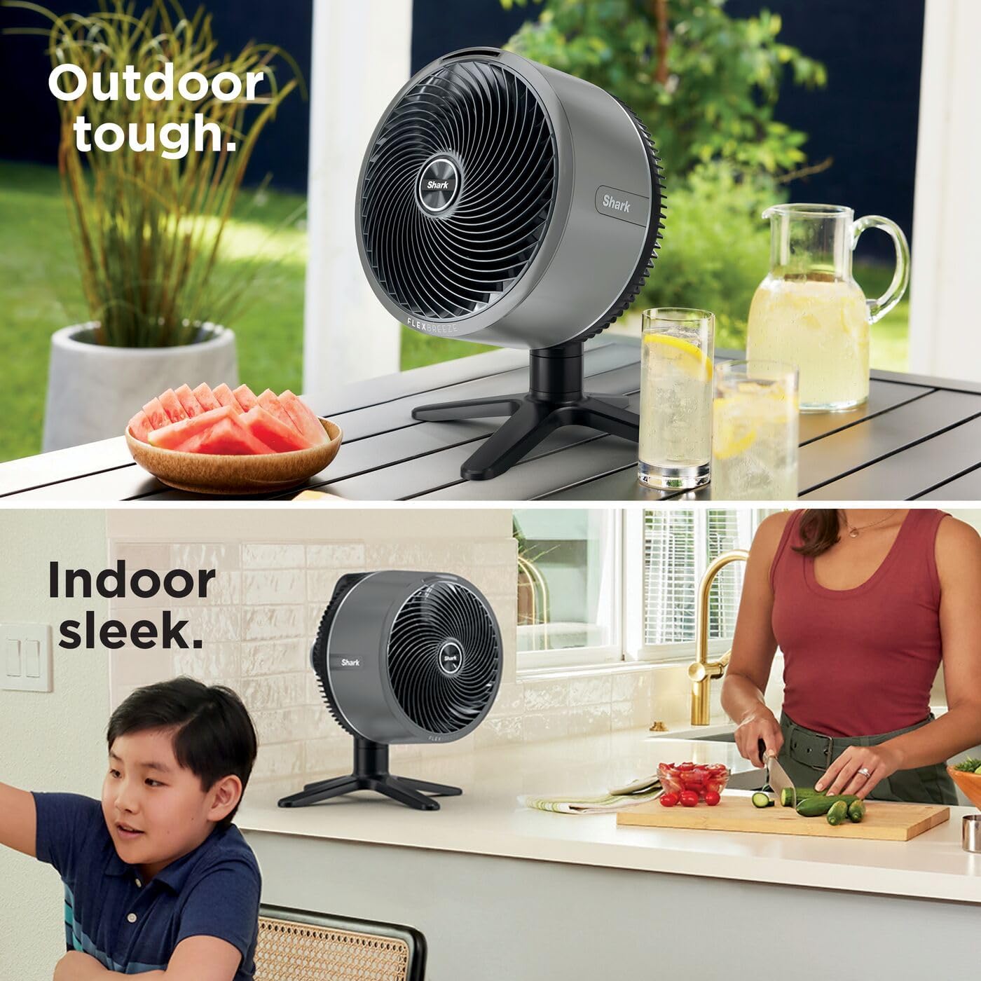 Shark FlexBreeze TableMate Indoor & Outdoor Tabletop Fan | FA150UK