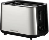 Russell Hobbs 2 Slice Toaster Brushed Stainless Steel | 27390 thumbnail 1
