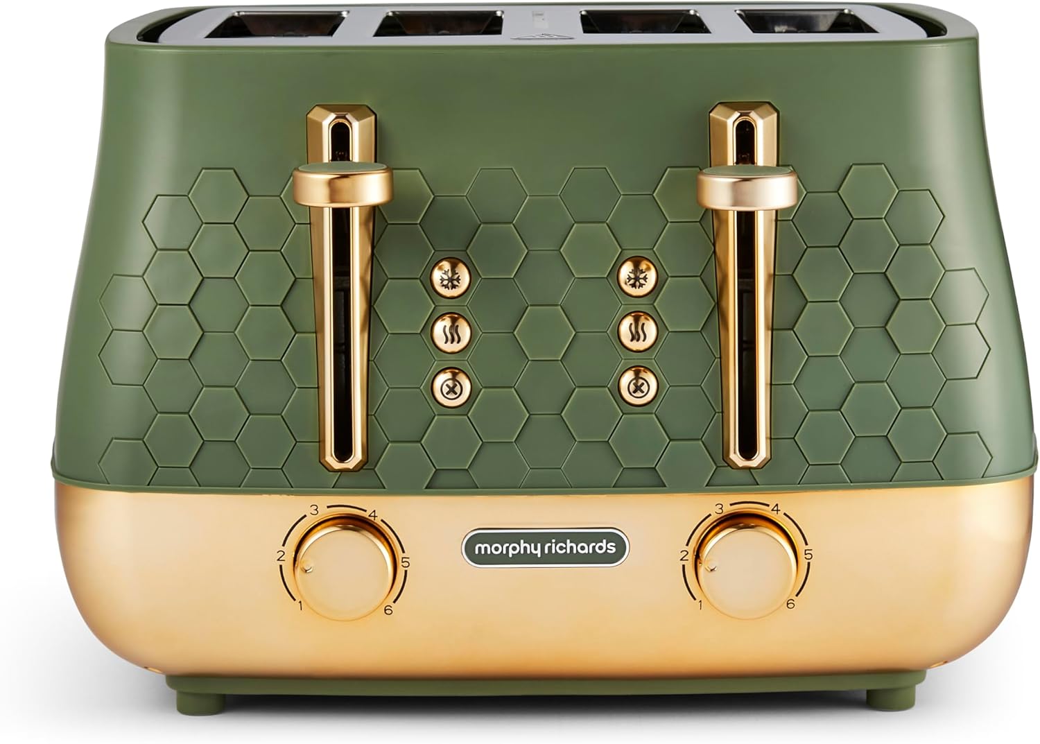 Morphy Richards Cassini 4-Slice Toaster Olivine Green | 243022