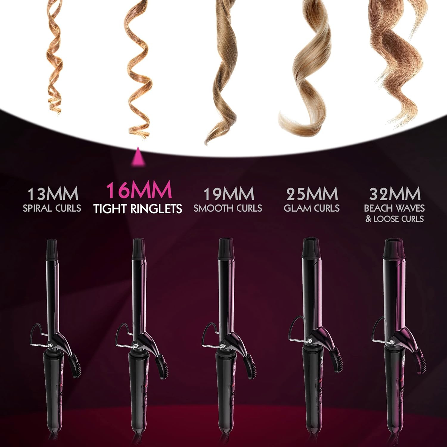 Wahl 16mm Ceramic Curling Tong | ZX911