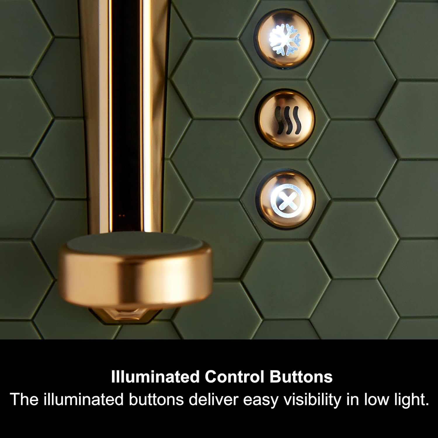 Morphy Richards Cassini 4-Slice Toaster Olivine Green | 243022