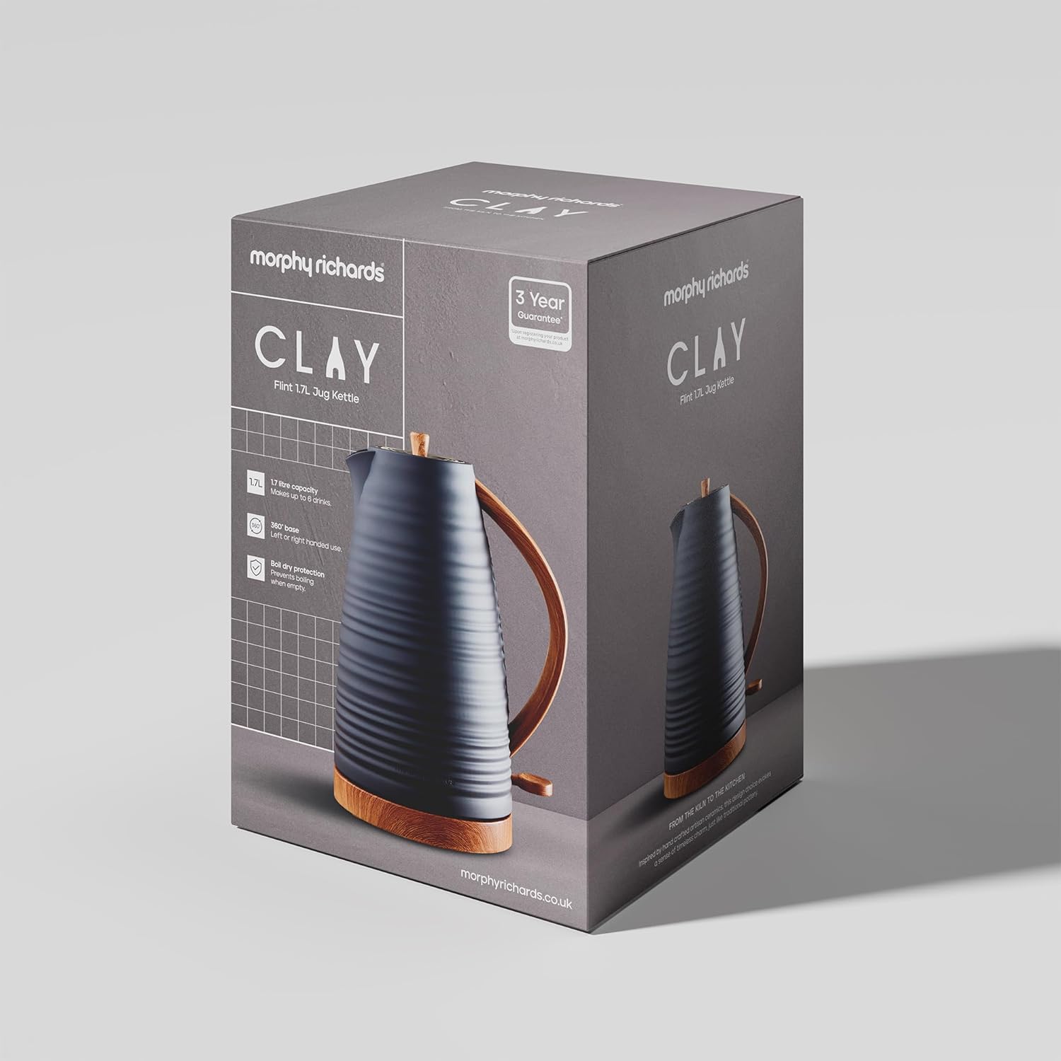 Morphy Richard Clay Felspar 1.7L Jug Kettle Felspar | 103101