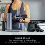Ninja Cold Press Juicer with Anti Clog Filter | JC151UK thumbnail 2