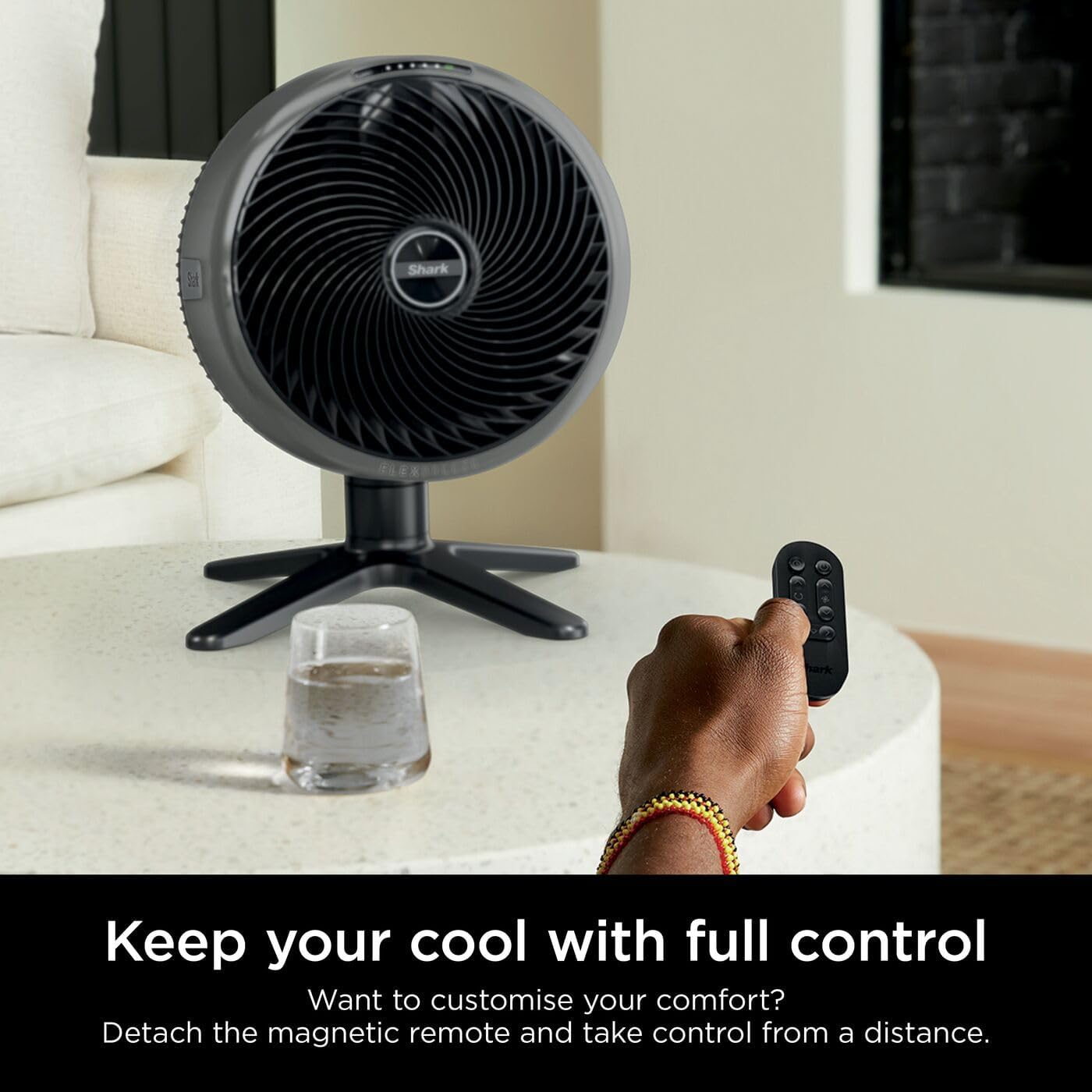 Shark FlexBreeze TableMate Indoor & Outdoor Tabletop Fan | FA150UK