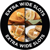Russell Hobbs Textures 2 Slice Toaster Grey | 21644 thumbnail 6