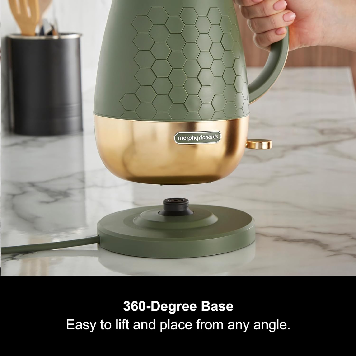 Morphy Richards Cassini 1.7L Jug Kettle Olivine Green | 103022