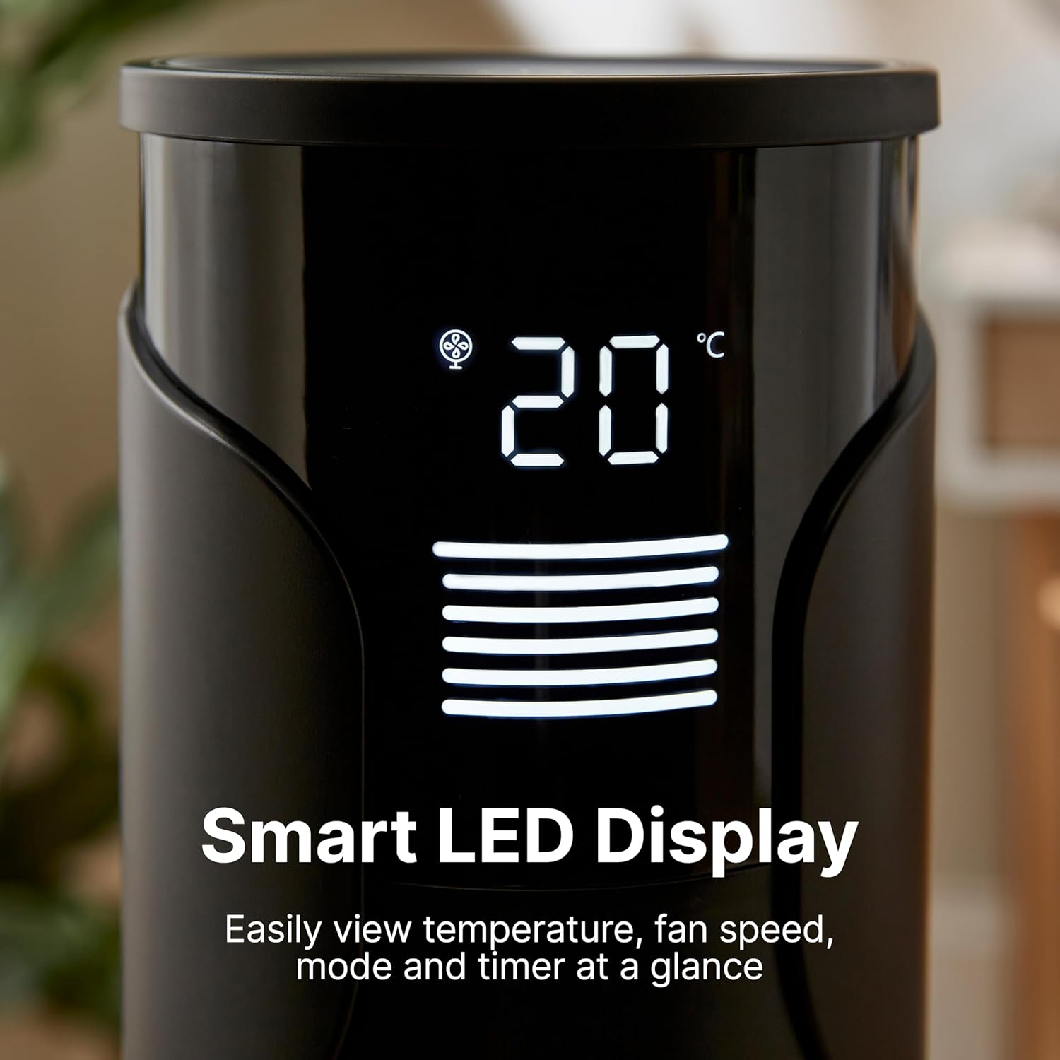 Dimplex Tower Fan with Remote Control Quiet Cooling Black | DXACF