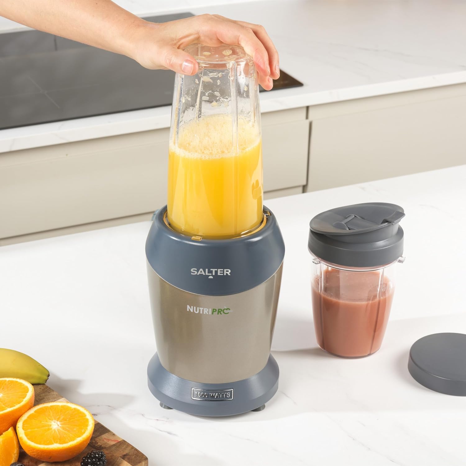 Salter NutriPro 1000 Blender Silver | EK2002V4SILVER