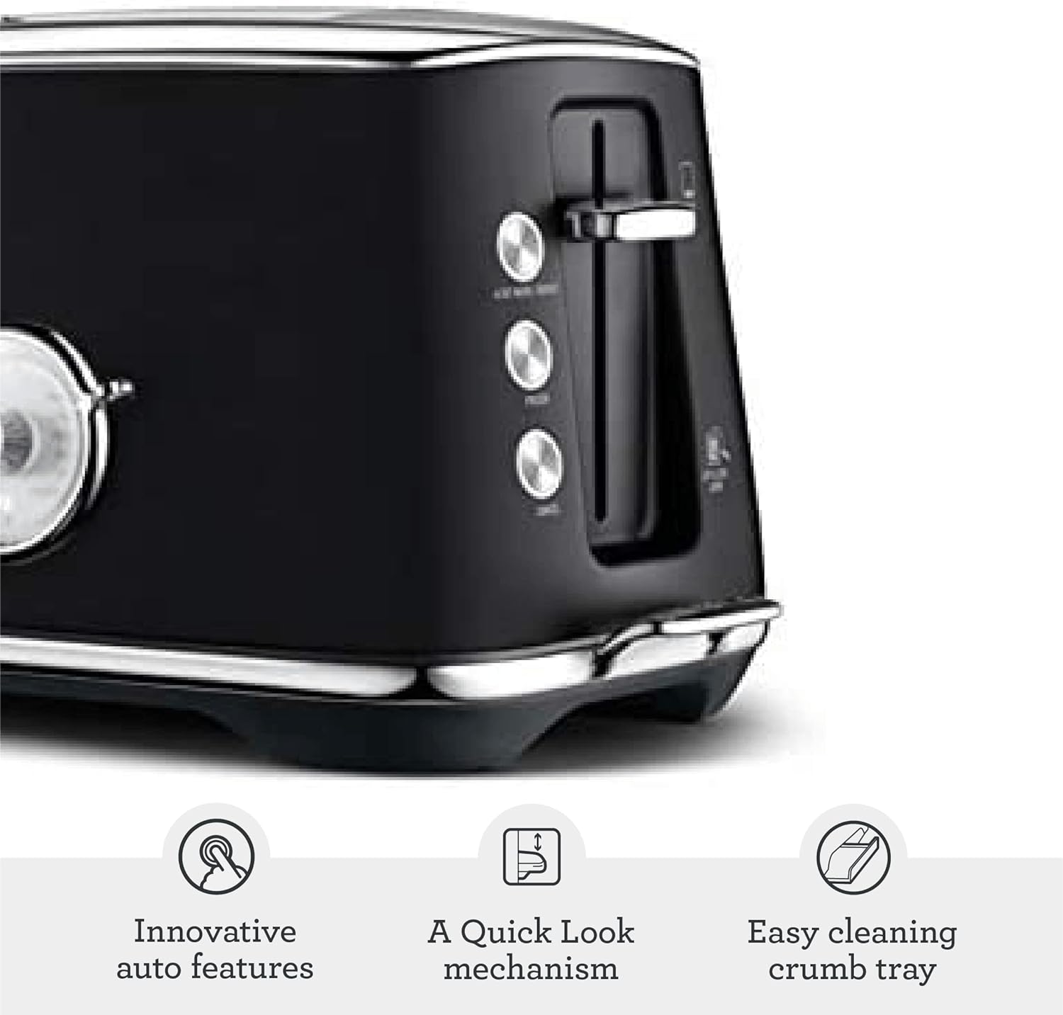 Sage The Toast Select™ Luxe Toaster Black | STA735BTR4GUK1