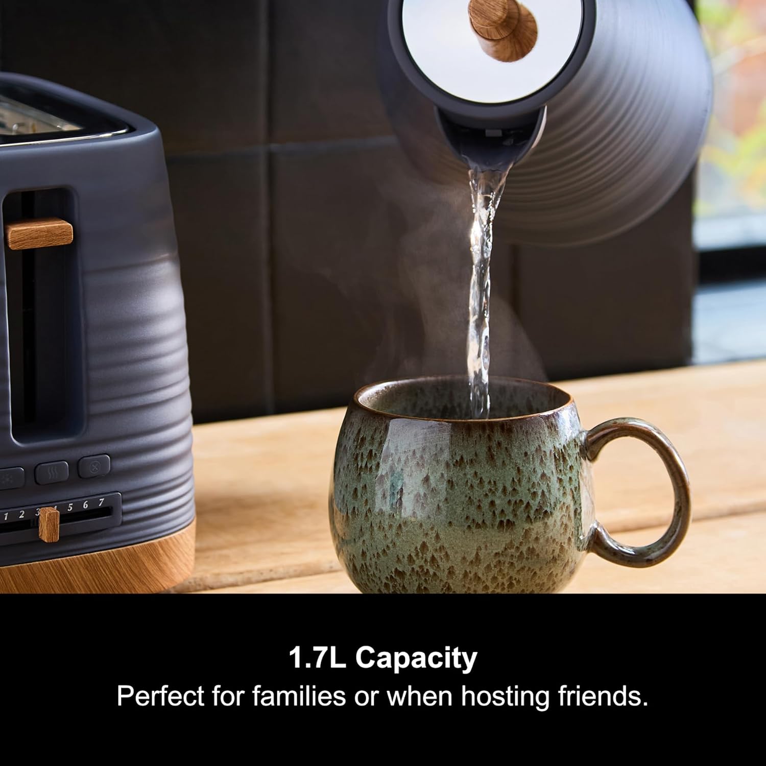 Morphy Richard Clay Felspar 1.7L Jug Kettle Felspar | 103101