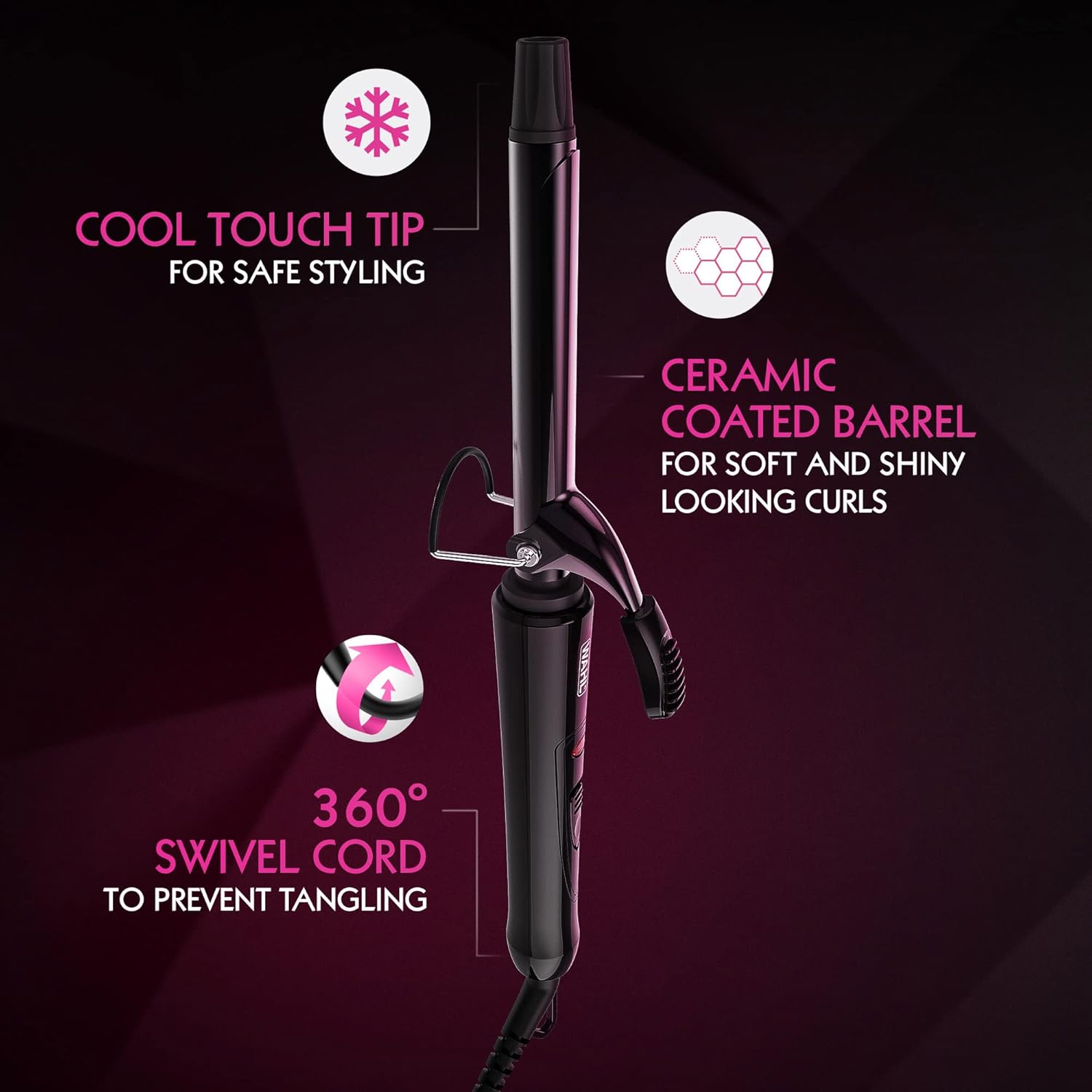 Wahl 13mm Curling Tong Ceramic | ZX910