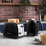 Russell Hobbs 2 Slice Toaster Black / Stainless Steel | 26550 thumbnail 5