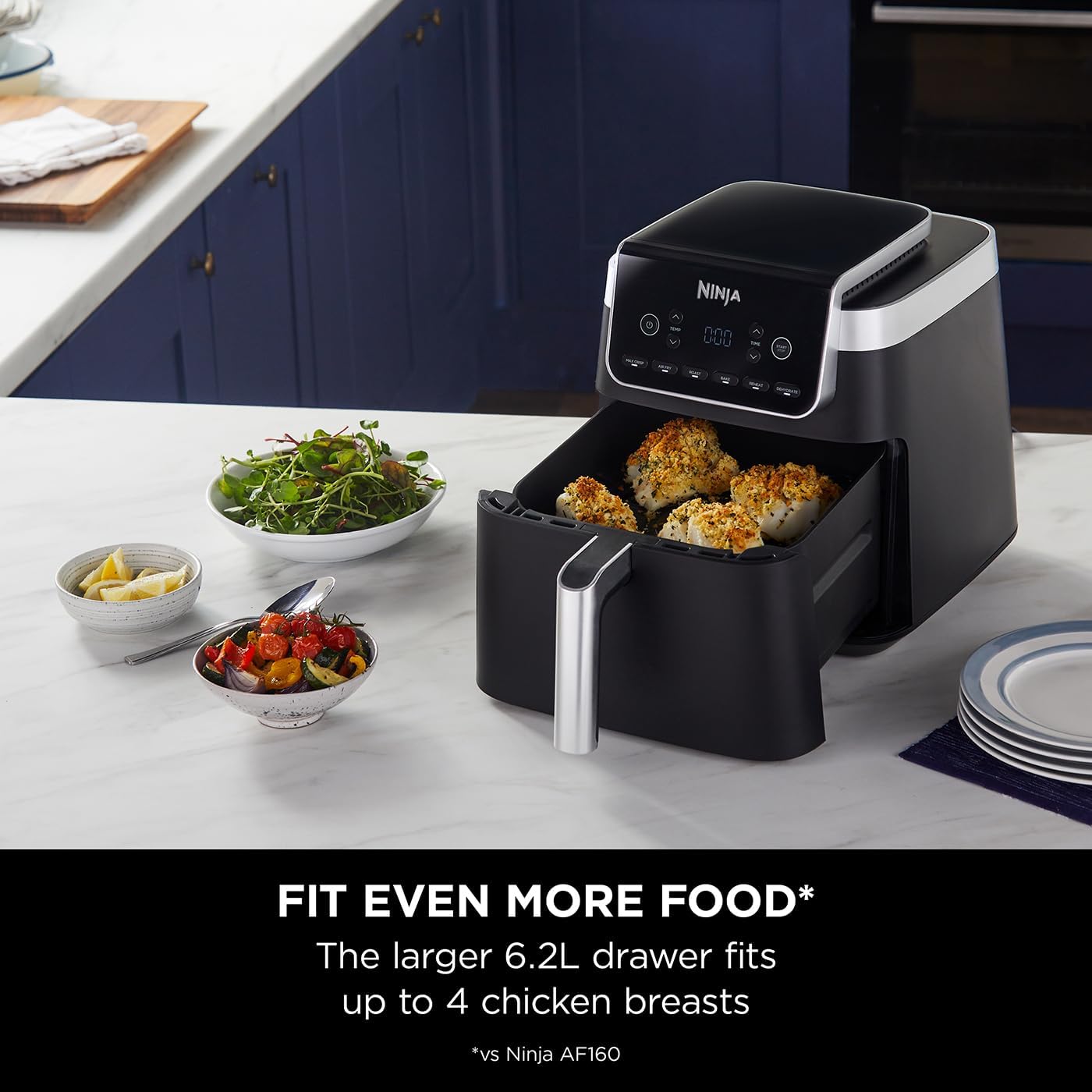 Ninja Air Fryer MAX PRO 6.2L l AF180UK